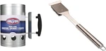 Heavy Duty Deluxe 10.74 Charcoal Chimney Starter & Cuisinart 16.5 Stainless. Fixed Price $49.99.