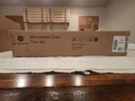 Ge JX7227DLBB Inch Built-in Microwave Trim Kit Black Complete Open Box. Fixed Price $149.00.