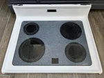 Whirlpool Range Stove Glass Cooktop 3176530 #4. Fixed Price $199.99.