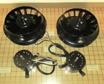 New Zephyr Dual Blower Motor Assembly And Wheels L&r 12120096, 12120097. Fixed Price $239.95.