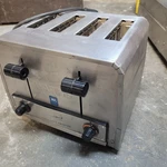 Waring WCT805B 4 Slot Toaster Heavy Duty 380 Slices/hr 208V Bagels Croissant. Fixed Price $247.50.