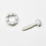 Thermador Bosch Range Oven Stove Push Button Pin With Bezel White W/o Spacer. Fixed Price $8.91.
