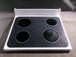 WB62T10786 Range Oven Cooktop - White. Fixed Price $150.00.