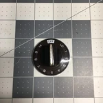 Jenn Air Maytag Burner Control Knob Brown Silver Chrome CDE850 12200034 570085. Fixed Price $16.95.