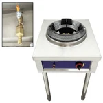 10" Diameter Commercial Lpg Single Burner Gas Wok Stove 45000BTU. Fixed Price $302.68.