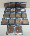 18 New/old Stock Ge Double Switch Wall Plate With Coppe Tone Finish/screws. Fixed Price $50.00.