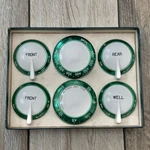 Vintage Maytag Dutch Oven Thermostat Timer Burner Knob Dial Set Of 6 Green. Fixed Price $194.67.