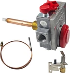 110-326 Gas Water Heater Valve Thermostat, Control 3.8" Shank, 2.2". Fixed Price $39.75.