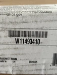 New Oem Genuine Lg Whirlpool Microwave W11493410 Magnetron Ships Fast! 47D. Fixed Price $48.74.