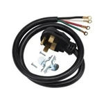 Certified Appliance Accessories Ft. 4-PRONG Range Power Cord 40 Amp. Fixed Price $16.98.