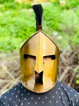 Medieval Wearable Helmet Solid Steel With Inner Leather Liner Best Long Plume. Fixed Price $131.56.