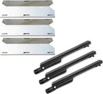 Jenn Gas Grill Parts Repair Kit Replacement Heat Plates Burners 3 Pack. Fixed Price $58.51.