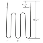 Broil Element For Frigidaire 316203301 316200600 CH3301 ERB3301. Fixed Price $39.95.