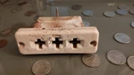 Ge Bake Element Receptacle WB17X105 Used W/ Screws. Fixed Price $22.00.