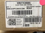 WB27X38685 Glass Range Touch And Control Board Panel Display. Fixed Price $134.00.