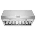 New Kitchenaid KVWC906KSS 36 Inch Wide Shell Only Range Hood With Automatic Turn. Fixed Price $1500.11.