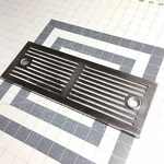 Viking Oem Downdraft Vent Fan Filter PV300185 PV300112 - 12.75"X4.5" *damage*. Fixed Price $89.95.