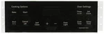 Ge Oven WB27X26542 164D8450G154 Control Board - Black Overlay. Fixed Price $47.51.