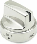 Stainless Steel Control Knob Compatible With Gas Range Stove WB03X24818. Fixed Price $6.78.