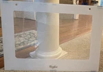 Whirlpool White Painted Oven Door Glass Outer Window 1PC: WPW10535777. Fixed Price $150.00.