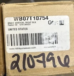WB07T10754 Ge Wall Oven Right Vertical Brace In Black. Fixed Price $45.00.