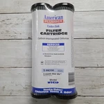 American Plumber Filter Cartridge 2 Pack Black W5CIP Under-sink Carbon Micron. Fixed Price $11.99.