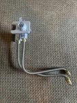 Miele Gas Range Burner 19K Nat 11021850 Ft & 9887690 Concertina Hoses. Fixed Price $110.00.