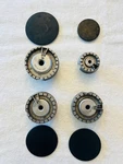 Range Surface Pc Burner Set And Caps Oem WB16X24723 WB16X24724 WB16X24721. Fixed Price $75.00.