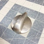 Oem Cooktop Range Stainless Knob WB03T10266 - Tested. Fixed Price $19.95.