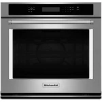 Kitchenaid KOSE500ESS 30" Convection Single Wall Oven Stainless Steel. Fixed Price $898.00.