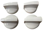 (4) Stove Range Burner Set 191D6961 Kip 1J13 White Oem. Fixed Price $49.99.