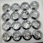 Lot Of 16 Thermador Knob Bezel Rings 00415019 / Oem Chrome. Fixed Price $29.95.