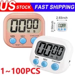 Large Lcd Digital Kitchen Cooking Timer Count Down Up Clock Loud Alarm Magnetic. Fixed Price $160.14.