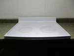 Range Cooktop Stained/chips/scratches Part # WB62T10258. Fixed Price $460.75.