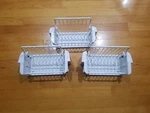 Refrigerator Freezer Bin W/wire Basket Part # 200D2356P001 WR71X10256. Fixed Price $10.00.