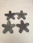 Genuine Thermador/bosch Range Oven, Star Burner Cap Set Of # 00494133-PD484GG. Fixed Price $186.99.