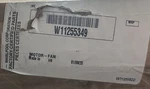 New W11255349 Whirlpool Oven Fan Motor Assembly Oem. Fixed Price $128.06.
