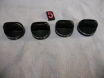 Whirlpool Gas Oven Range Stove Control Set 4 Black. Fixed Price $21.38.