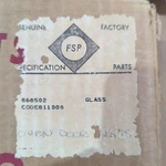 Genuine Fsp 868502 Range Oven Outer Door Glass - Free Shipping. Fixed Price $70.55.