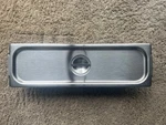 Ge Monogram Warming Drawer Half Pan WB49X10158 And Cover WB49X10159. Fixed Price $139.00.