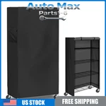 Storage Shelving Unit 600D Oxford Close Waterproof Shelf Covers 48X24X72IN. Fixed Price $25.55.