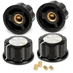 Pihil 4 Pack Slow Cooker Knobs For Crockpot, 1.06"D X 1.06"W 0.58"H, Black. Fixed Price $14.93.
