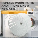 Dryer Blower Wheel (new) For Electrolux Frigidaire 5304513609. Fixed Price $21.69.