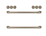 Ge Cafe Cxfcehkpmbz Brushed Bronze Front Control Handle Knob Kit. Fixed Price $399.00.