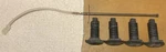 Range Stove Leveling Legs & Flame Sensor WB02X10521 WB27X526. Fixed Price $8.88.