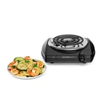 Kitchensmith Single Coil Burner: Metal Cooktop Accessory, Black, 2-YEAR. Fixed Price $22.99.