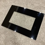 Jenn-air Oem Curved Outer Oven Door Glass Black WP7922P020-60 29-5/8" X 21". Fixed Price $399.95.