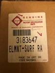 Whirlpool # 3183647 Element - Range Smooth Top Surface. Fixed Price $105.00.