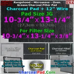 Range Hood Charcoal Filter Pad Broan 99010308 BPSF30 WB02X10707 Qs Ws JV5 Jg. Fixed Price $12.98.