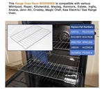 2PC Range Oven Rack W10256908 Whirlpool/kitchenaid/roper/maytag/kenmore Open Box. Fixed Price $31.99.